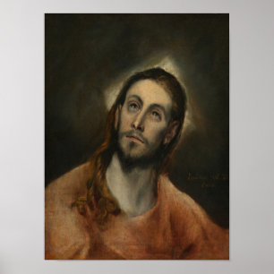 Poster Le Christ à la prière, 1585-87 (huile sur la