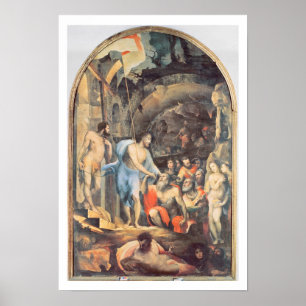 Poster Le Christ dans le vide, c.1530-35 (panneau)