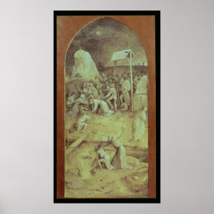 Poster Le Christ sur la route vers le calvaire