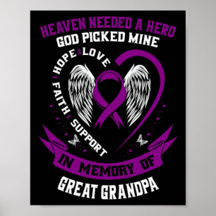 Poster Le ciel a besoin d'un héros Dieu Grand Grand Papi