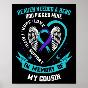 Poster Le ciel a besoin d'un héros que Dieu a pris mon su