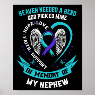 Poster Le Ciel Avait Besoin D'Un Héros Que Dieu A Pris Mo