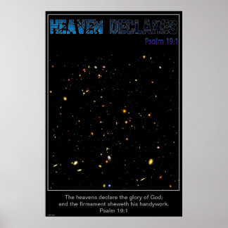 Poster Le Ciel Déclare Une Vue Profonde Sur Le Terrain À 