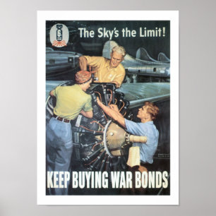 Poster Le ciel est la limite !