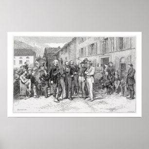 Poster Le Club Room de Zermatt en 1864, de "L'Ascent