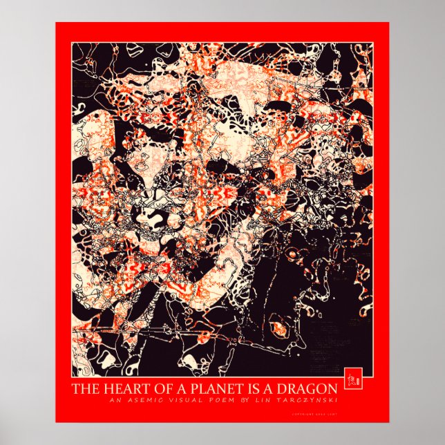 Poster Le Coeur d'une planète est un Dragon, V. 2 (Devant)