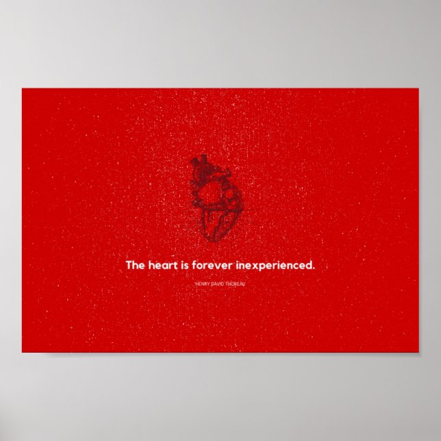 Poster Le coeur est inexpérimenté pour toujours (Devant)