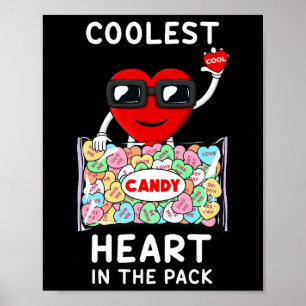 Poster Le cœur le plus cool du pack Funny Toddlers de la 