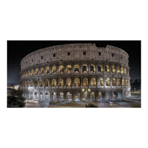 Poster Le Colisée de Rome - Italie