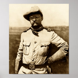Poster Le colonel Theodore Roosevelt