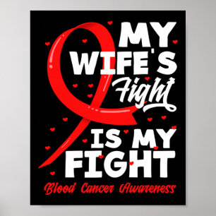 Poster Le combat de ma femme est mon combat Sensibilisati