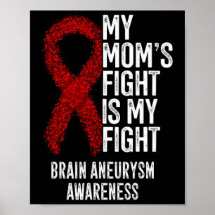 Poster Le combat de ma mère est mon combat Cerveau Aneury