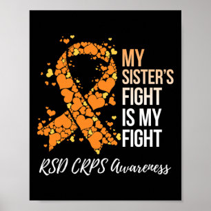 Poster Le combat de ma soeur est ma lutte contre les crps