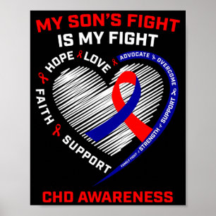 Poster Le combat de mes fils est mon combat - Sensibilisa