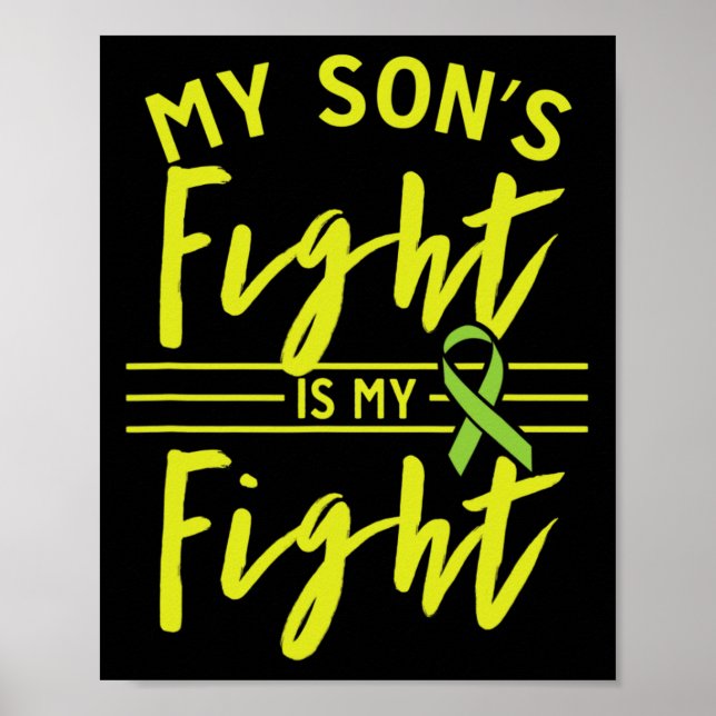 Poster Le combat de mon fils est ma lutte Conscience des  (Devant)