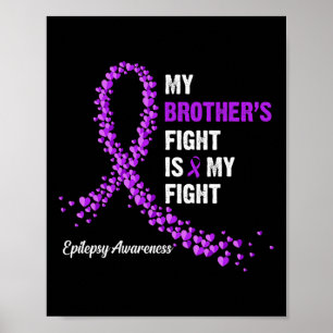 Poster Le combat de mon frère est mon combat Sensibilisat