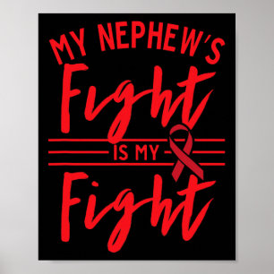 Poster Le combat de mon neveu est mon combat Sensibilisat