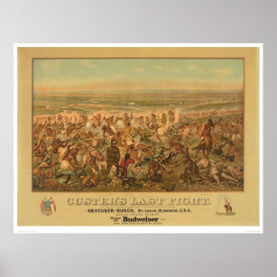 Poster Le combat Dernier de Custer (2610A)