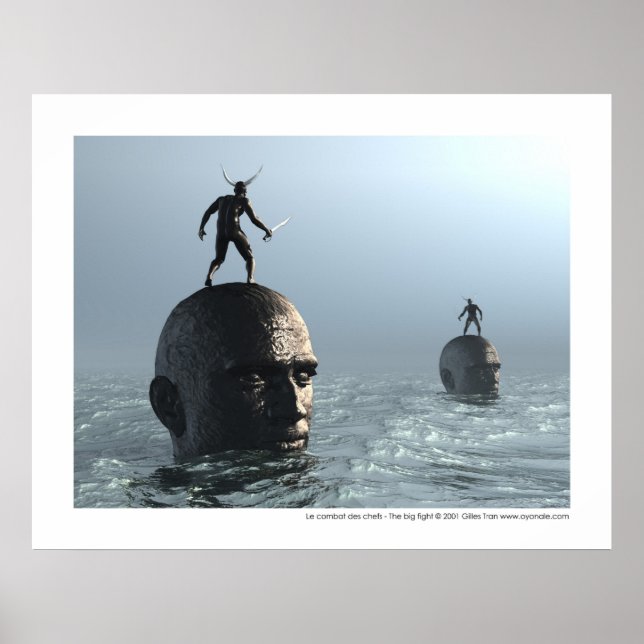 Poster Le combat des chefs - Le grand combat (Devant)