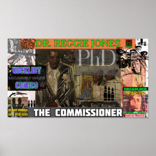 POSTER LE COMMISSAIRE - REGGIE JONES