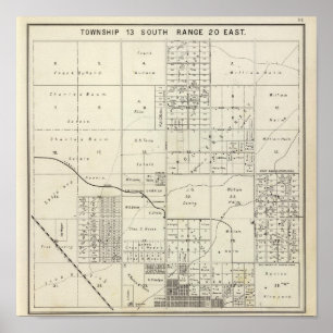Poster Le comté de Fresno, la Californie 24