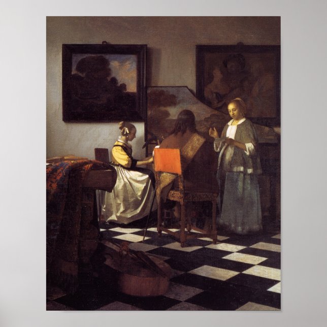 Poster Le concert (Devant)