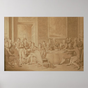 Poster Le congrès de Vienne, 1815