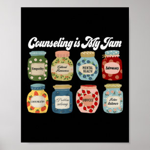 Poster Le Conseil Est Mon Jam, Conseiller Grad, Psych Sco