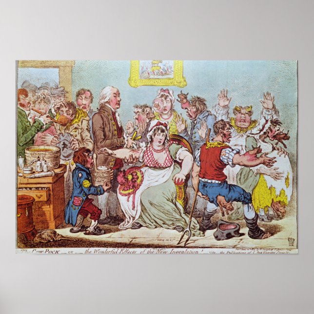 Poster Le coq de vache ou les merveilleux effets (Devant)