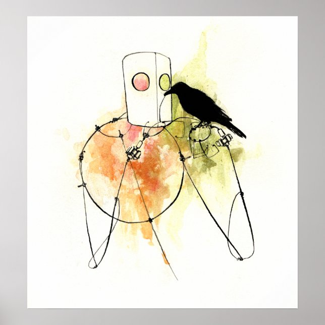 Poster Le Corbeau (Devant)