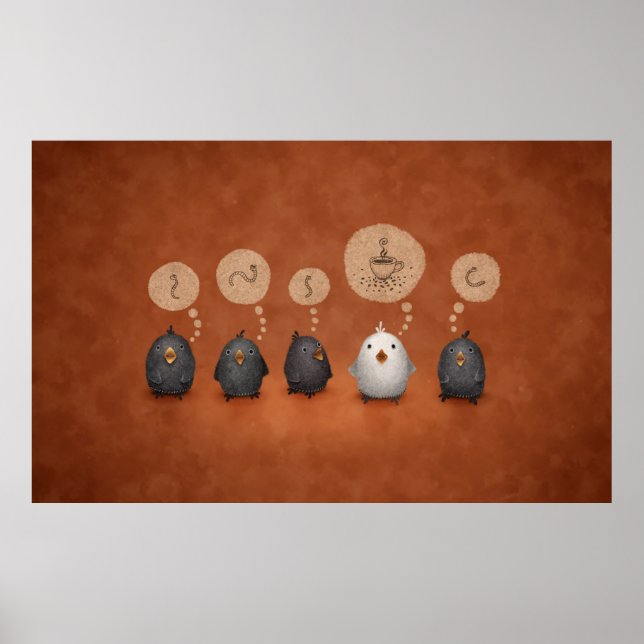 Poster Le Corbeau Blanc (Devant)