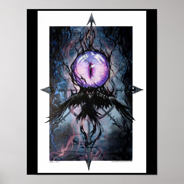 Poster Le Corbeau de garde (Devant)