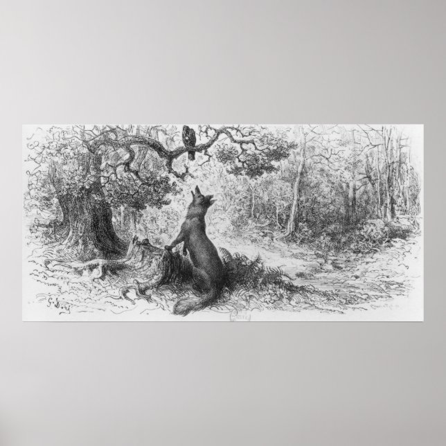 Poster Le Corbeau et le Renard (Devant)