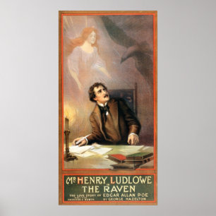 Poster Le Corbeau L'histoire d'amour d'Edgar Allan Poe