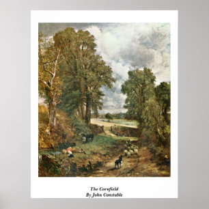 Poster Le Cornfield Par John Constable