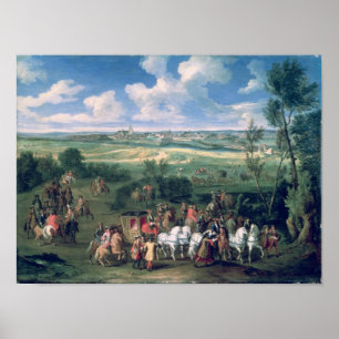 Poster Le cortège royal