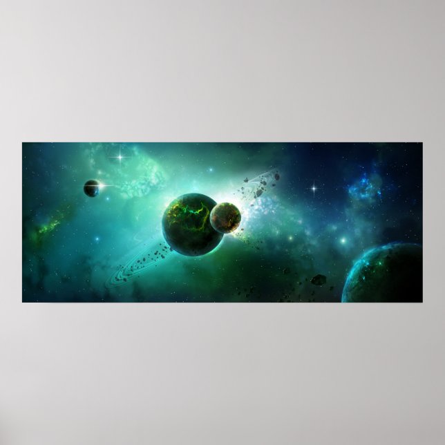 Poster Le Cosmos (Devant)