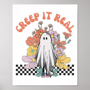 Poster Le Costume Halloween Creep est réel
