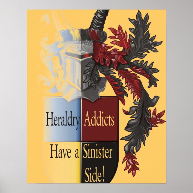 Poster Le côté sinistre de l'Heraldry (Devant)