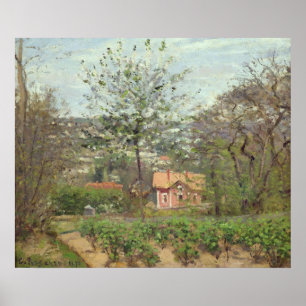 Poster Le Cottage, ou Maison Rose