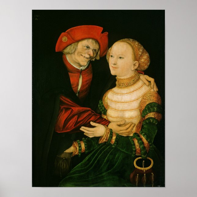 Poster Le Couple Maladroit (Devant)