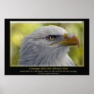 Poster Le courage ne rugit pas toujours
