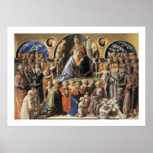 Poster Le couronnement de la Vierge