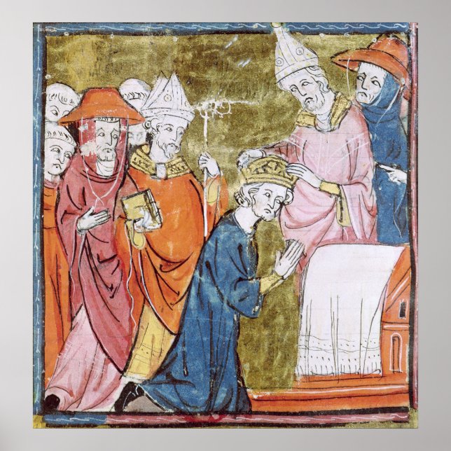 Poster Le couronnement de l'empereur Charlemagne (Devant)