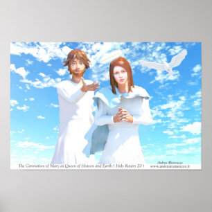 Poster Le Couronnement de Marie - Reine du Ciel et de la