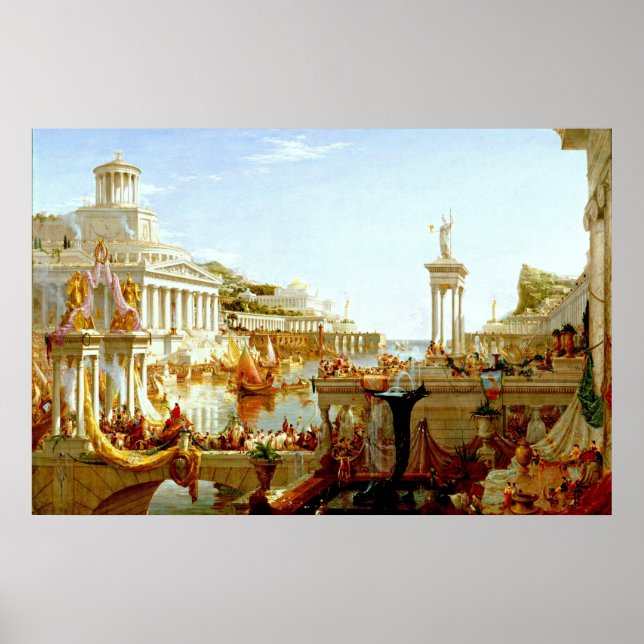 Poster Le cours de l'Empire - Consommation (Devant)