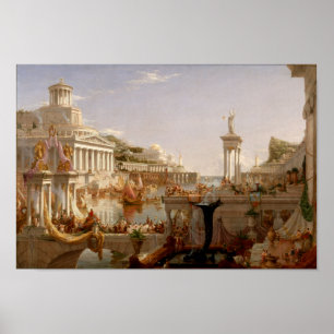 Poster Le cours de l'Empire : la consommation