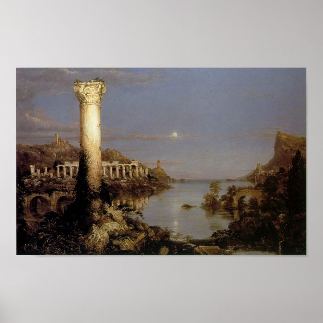 Poster Le cours de l'Empire : la désolation (Devant)