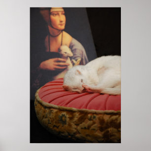 Poster Le coussin de sur de Furet s'est levé II