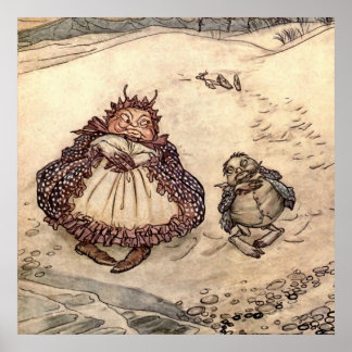 Poster “Le Crabe et sa Mère” par Arthur Rackham